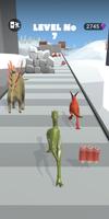 Dinosaur Game Run Dino Rush 3D capture d'écran 3
