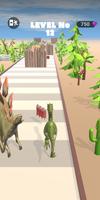 Dinosaur Game Run Dino Rush 3D capture d'écran 1