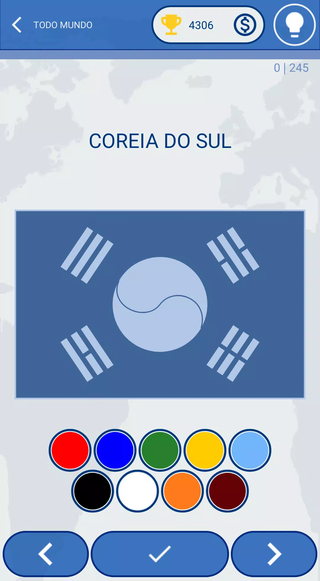 Download do APK de Bandeiras de todos os continentes: Quiz para