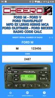 RADIO CODE for FORD V M TPILOT screenshot 1