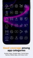 Vera Outline White Icon Pack स्क्रीनशॉट 3