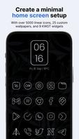 Vera Outline White Icon Pack Cartaz