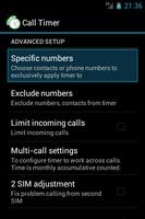Call-Timer تصوير الشاشة 3
