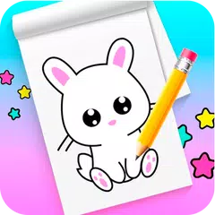 Descargar XAPK de Cómo dibujar animales lindos