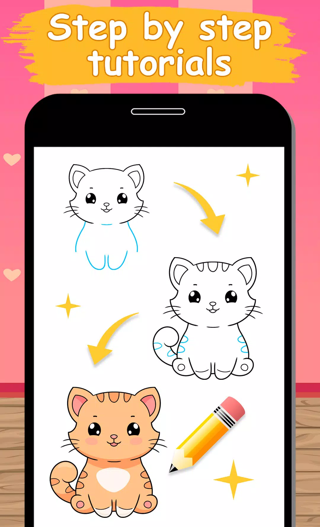 Download do APK de Como desenhar itens fofos para Android