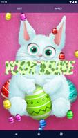Easter Rabbit Live Wallpaper captura de pantalla 1