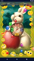 Easter Rabbit Live Wallpaper captura de pantalla 2