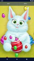 Easter Rabbit Live Wallpaper captura de pantalla 3