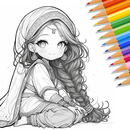 Cute Drawing : Anime Color Fan APK