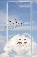 cute cloud walpaper-poster