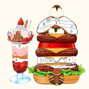 Cute Food & Drink - Couleur par numéro APK