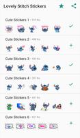 Lovely Stitch Stickers -WAStickerApps скриншот 1