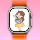 Cute Watch Face App آئیکن