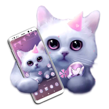 Cute Kitty Launcher Themes