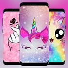 Live Glitter Girly Wallpaper آئیکن