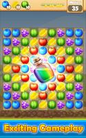 Fruit Pop Party - Match 3 game imagem de tela 1