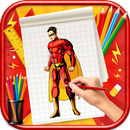 Learn to Draw Comic Heroes APK