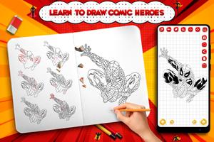 Learn to Draw Comic Heroes ポスター