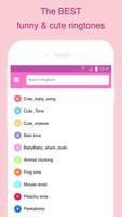 Cute Ringtone - Ringtones App captura de pantalla 2