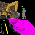 DTM cutfill surveying