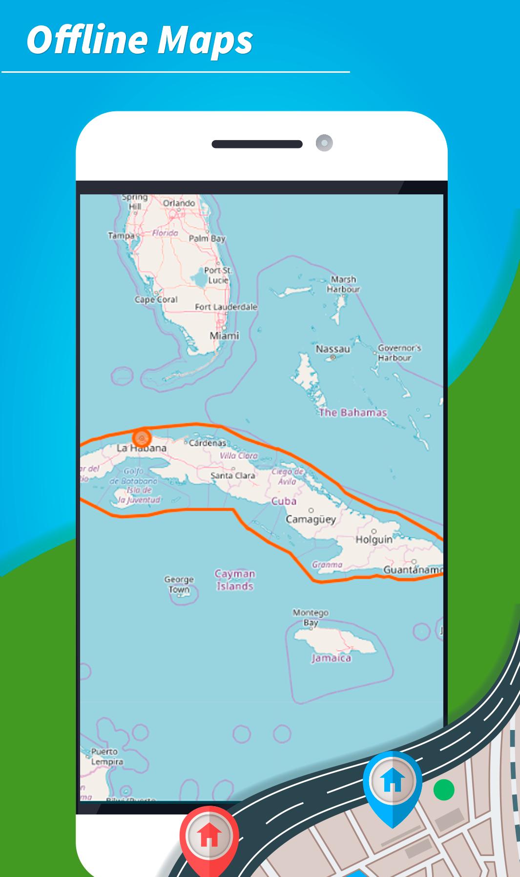 🔥 Cuba Offline maps and navigation GPS 3D for Android - APK Download