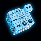Cube Match Triple 3D Zeichen