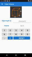 Cube Volume Calculator screenshot 1