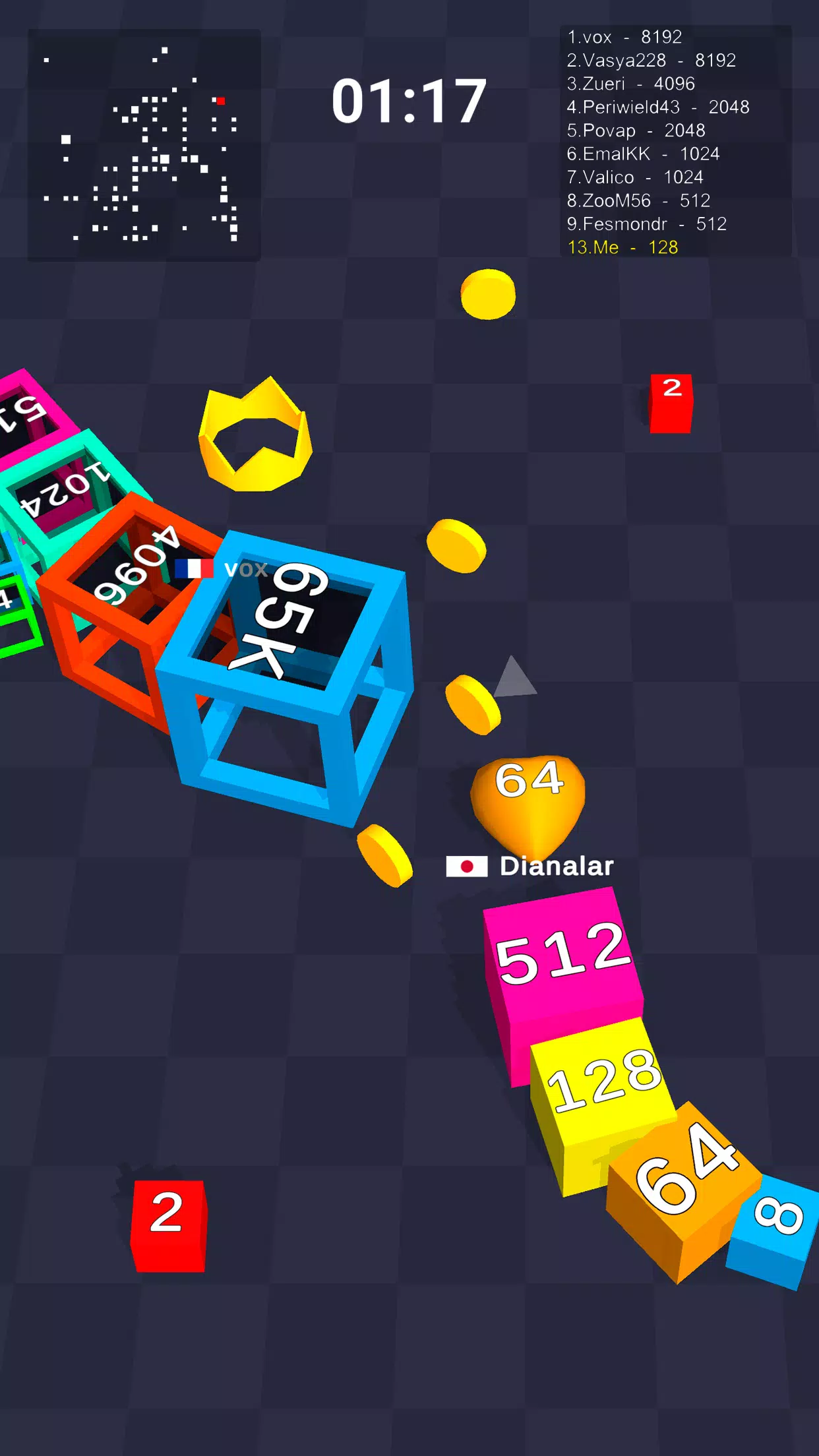 Cube Arena 2048: Merge Numbers Game for Android - Download