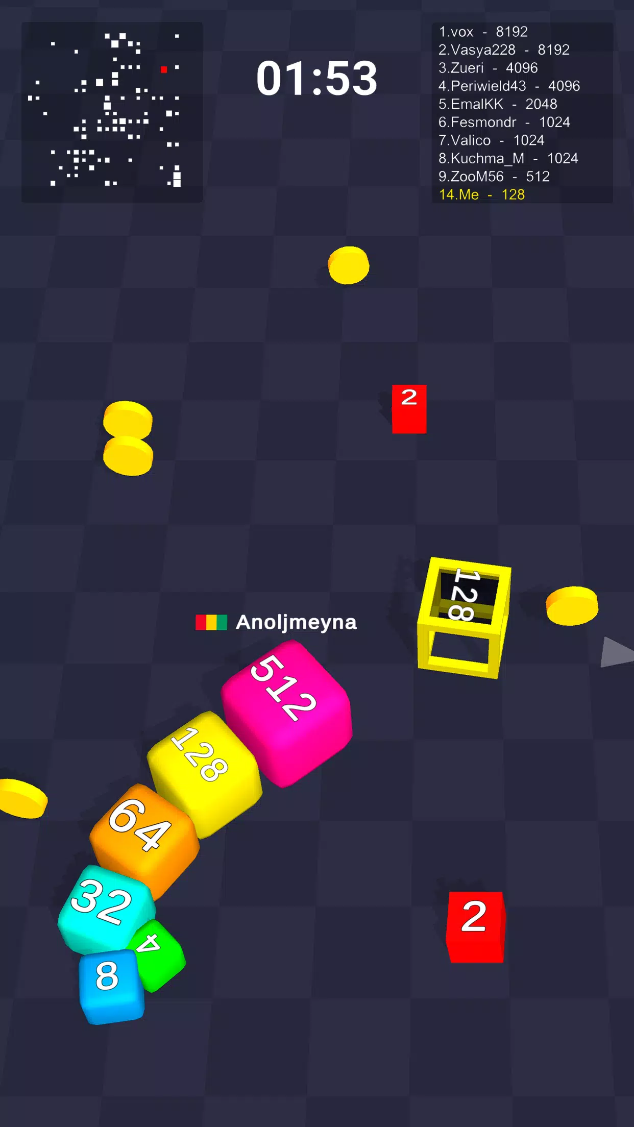 2048.io Cubes Arena for Android - Free App Download