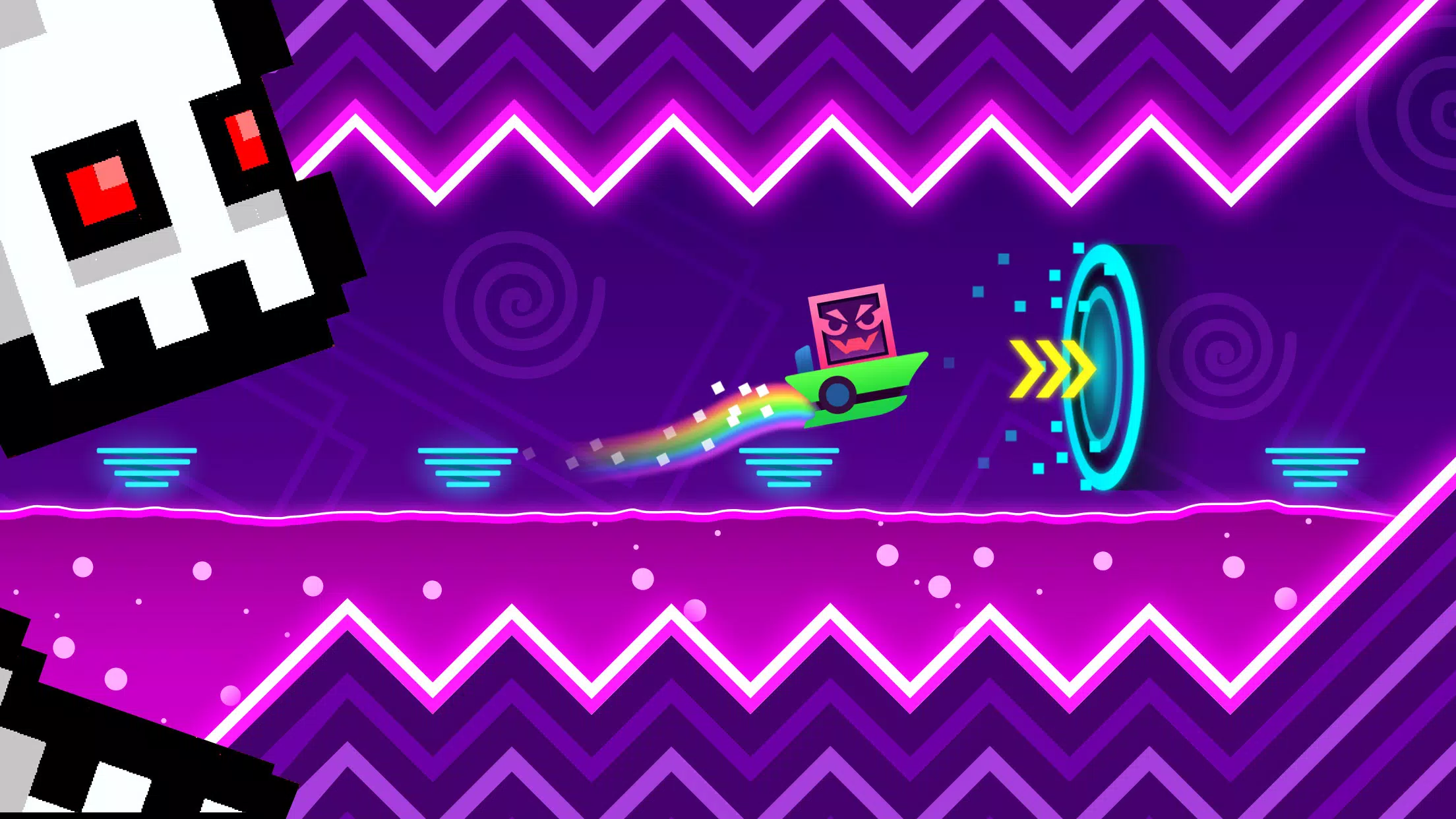 Melhores jogos de ritmo., Geometry Dash PT