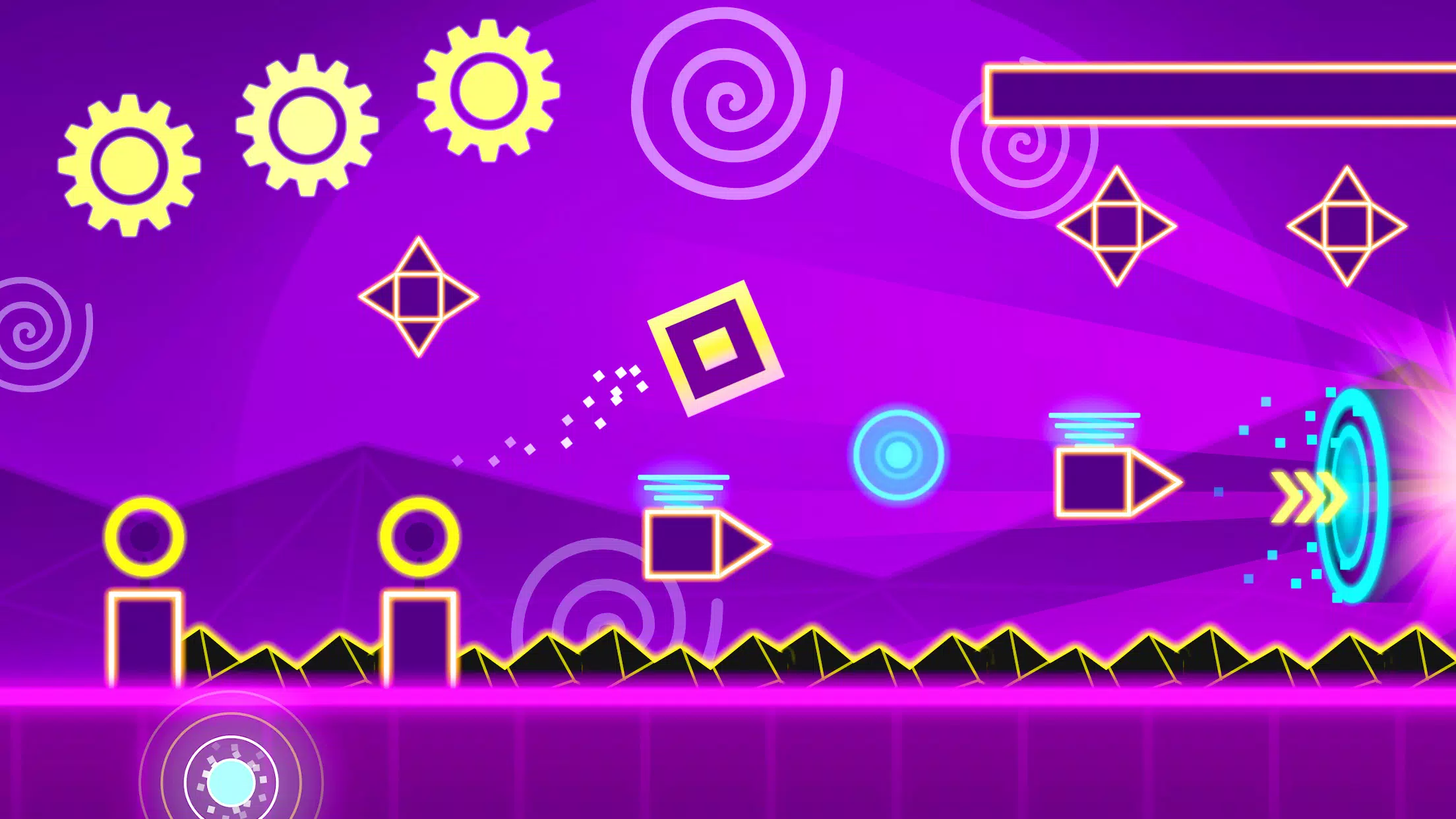 Geometry Dash - Jump, Dash, Flip  With The Rhythm