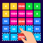 2248 Merge number 2048 puzzle-icoon