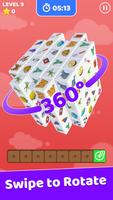 Cube Match - 3D Puzzle Game Affiche