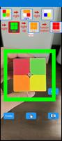 Rubix Cube Solver 2x2 3x3 الملصق