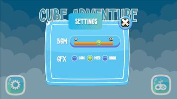 Cube Adventure Fun Runner Game screenshot 1