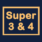 Super pick 3&4 Lottery icône