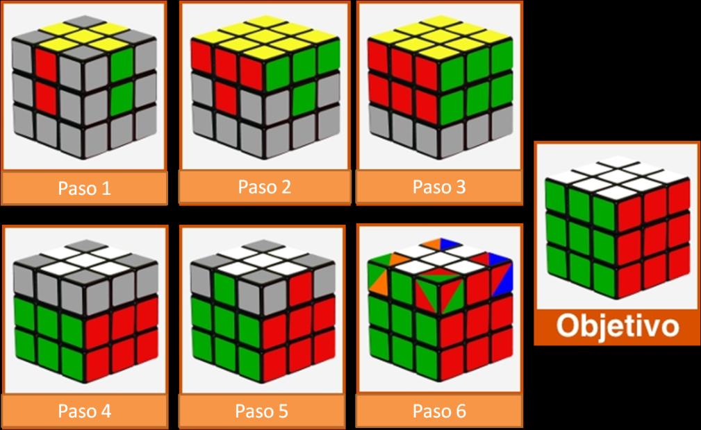 Como hacer un cubo rubik de 3x3