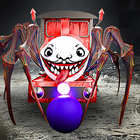 Scary Spider Train Rampage 3D icône