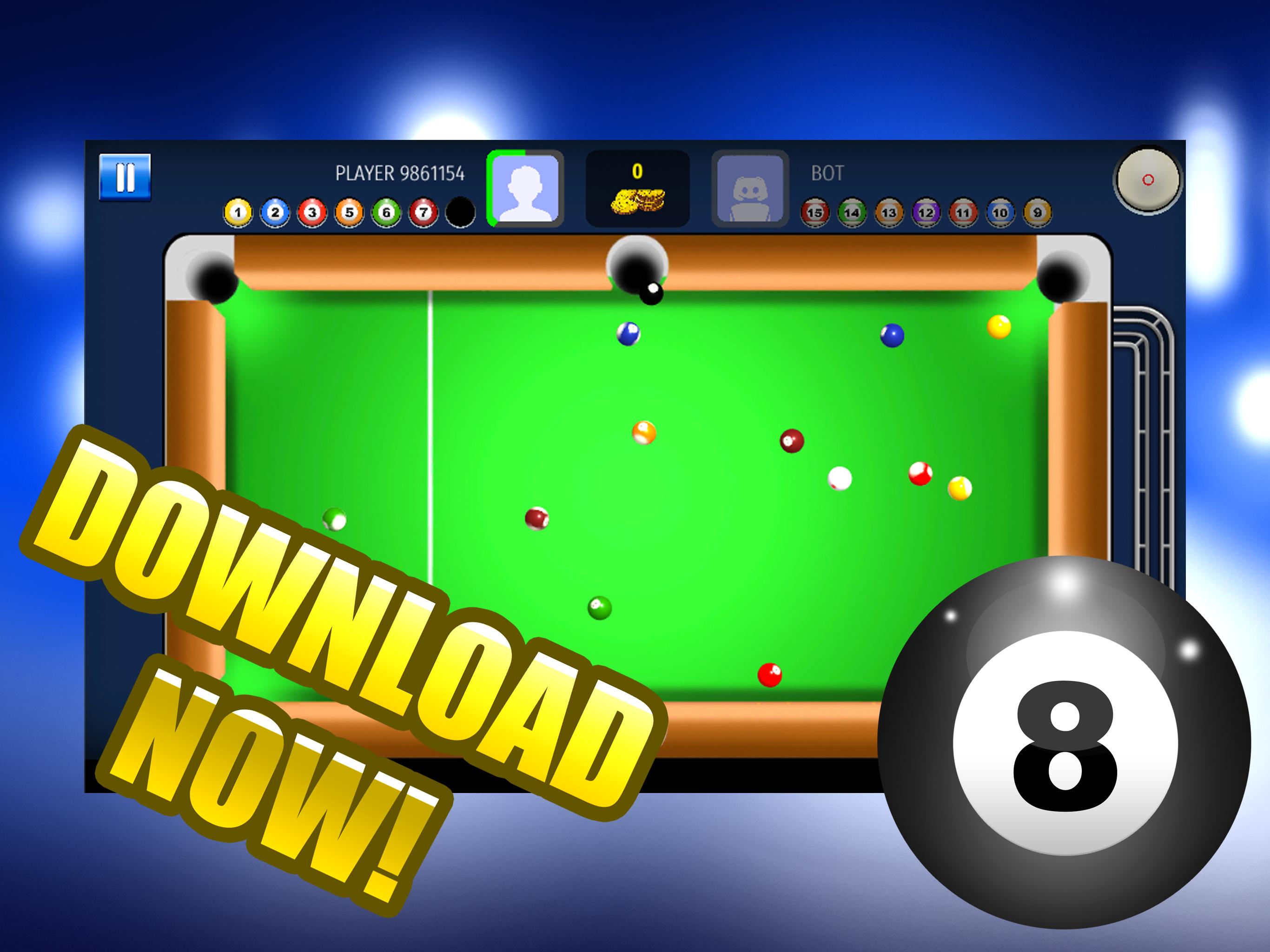 8 Ball Online Pool Multiplayer ╪з╪│┌й╪▒█М┘Ж ╪┤╪з┘╣ 3.