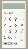 シンプル電卓 *FLAT Calc ポスター