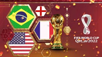 Coupe Du Monde Qatar 2022 포스터