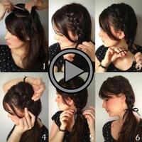 💇 Penteados para cabelo passo a passo com vídeos gönderen
