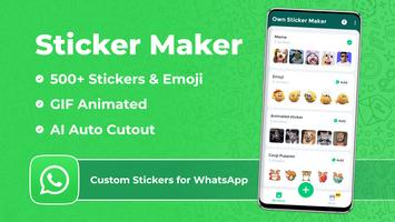 Sticker Maker for WhatsApp Poster