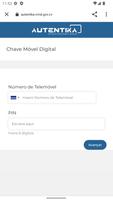 3 Schermata Chave Móvel Digital | CV