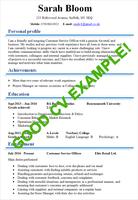 CV Formats اسکرین شاٹ 1