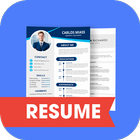 CV & CV Resume, Resume Example أيقونة