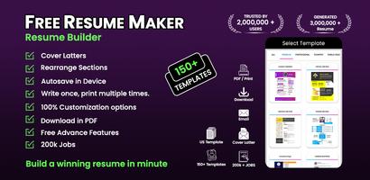 Resume Maker Plakat
