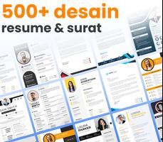 melanjutkan pembuat CV pembuat poster