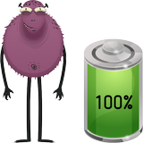 Monsters Battery Widget أيقونة