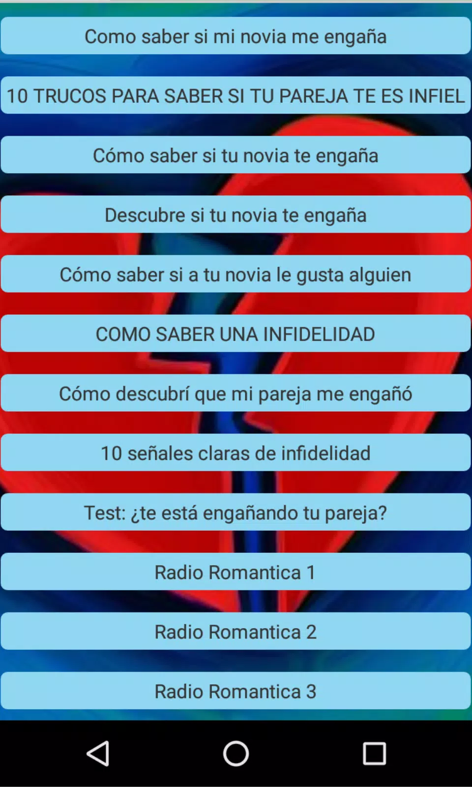Android İndirme için Como saber si mi novia me engaña en linea APK Android İndirme için Como saber si mi novia me engaña en linea APK